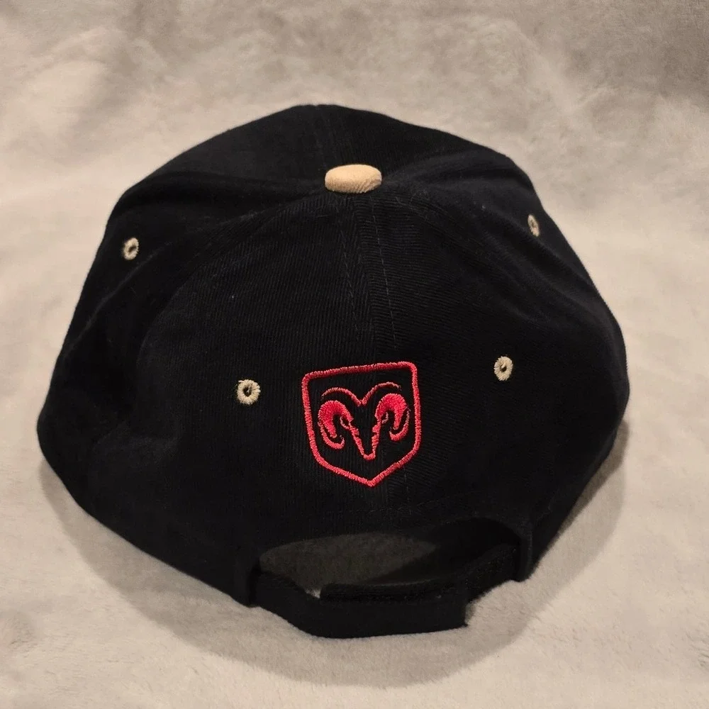 Trinity Dodge Jarvis Voyda Automotive Group Red Ram‎ Logo Black Baseball Cap Hat